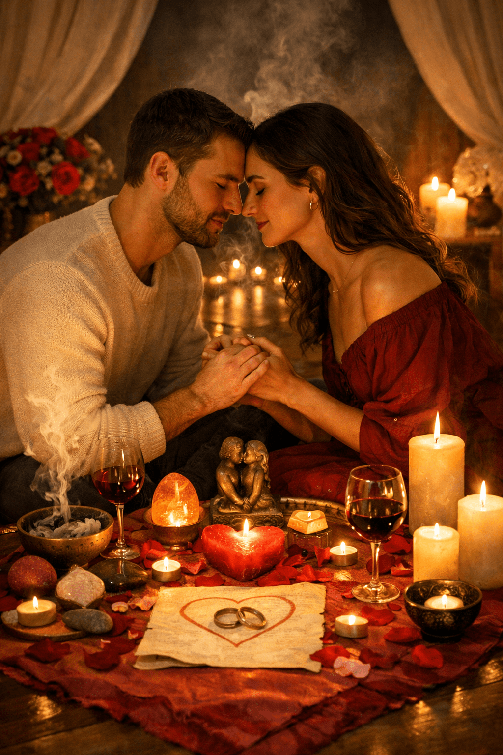 Rituel pour renforcer un couple : le guide ultime du voyant Dovi (méthodes puissantes et efficaces)